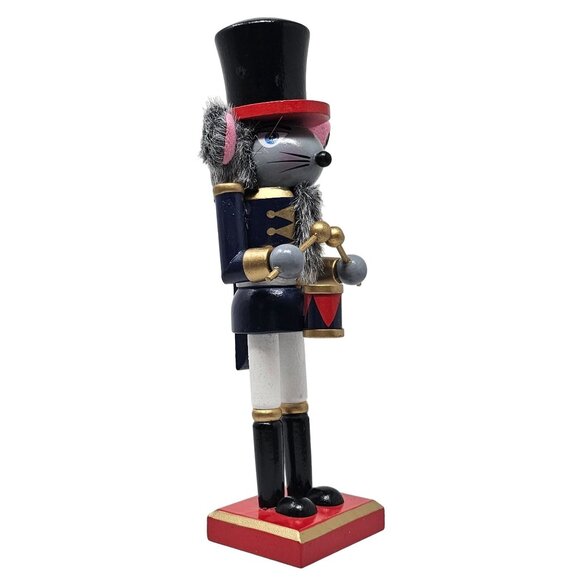 Drummer Mouse Soldier 10" Christmas Nutcracker - Picture 2 of 4